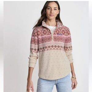 Vineyard Vines Fair Isle Patterned Pullover Sweater-NWT Size Large